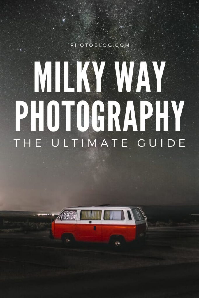 Pinterest image for Milky Way Photography article