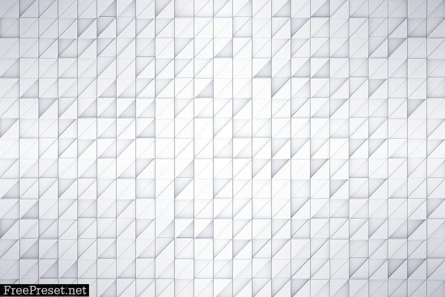 3D Geometric Mosaic Backgrounds FY8BLKB