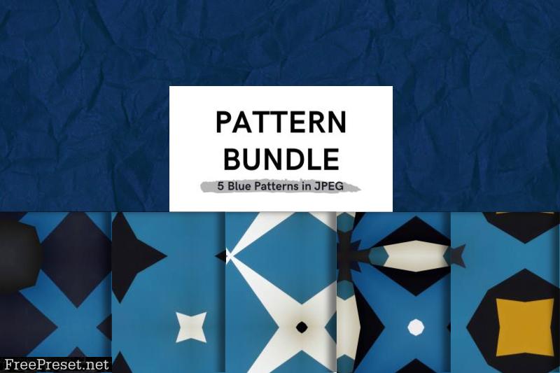 5 Batik Patterns Bundle