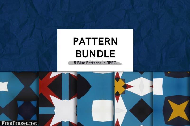 5 Batik Patterns Bundle