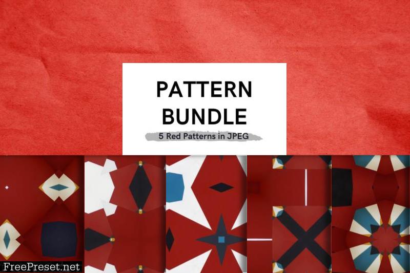 5 Kaleidoscope Patterns Bundle