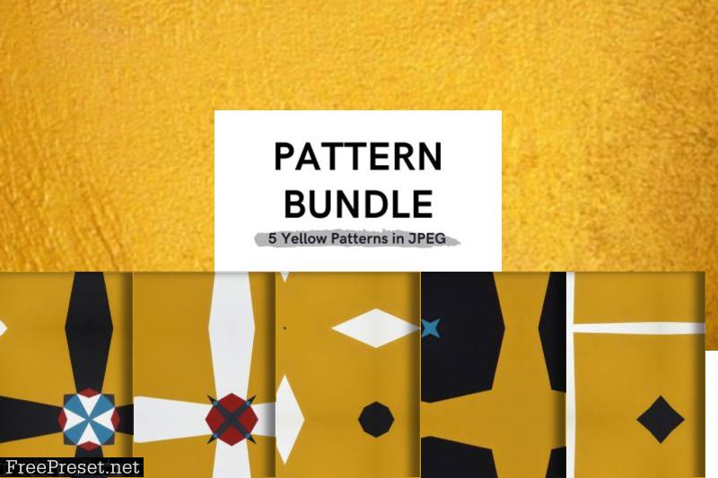 5 Kaleidoscope Patterns Bundle