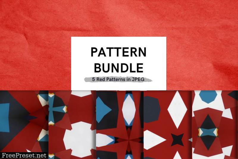 5 Kaleidoscope Patterns Bundle