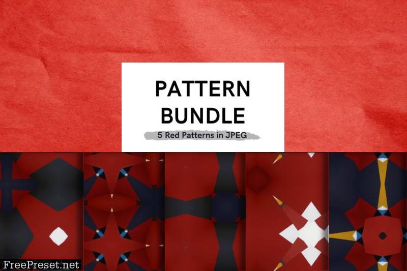 5 Kaleidoscope Patterns Bundle