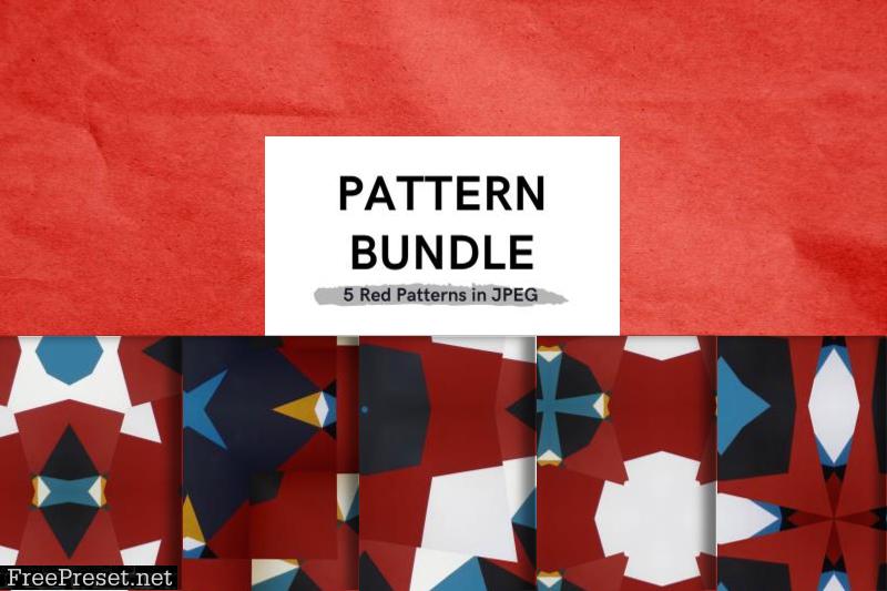 5 Kaleidoscope Patterns Bundle