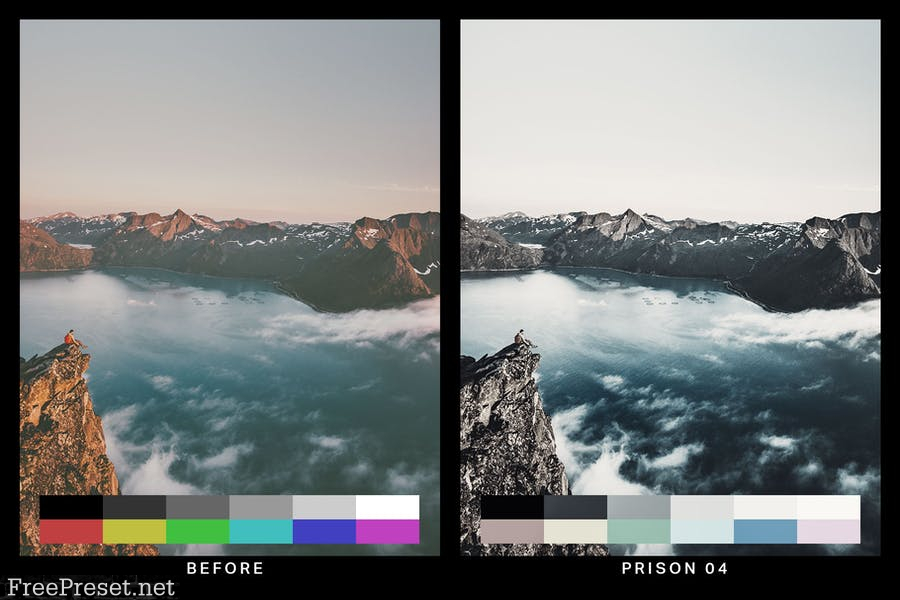 50 Desolated Cinematic Lightroom Presets and LUTs