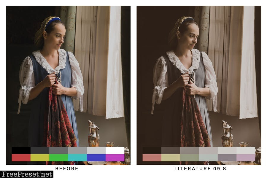 50 Renaissance Lightroom Presets and LUTs