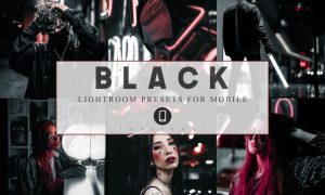 6 Mobile Lightroom Presets Black Luxury 3884691