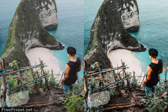 6 Photoshop Action Presets Bali ACR Luts 3714488