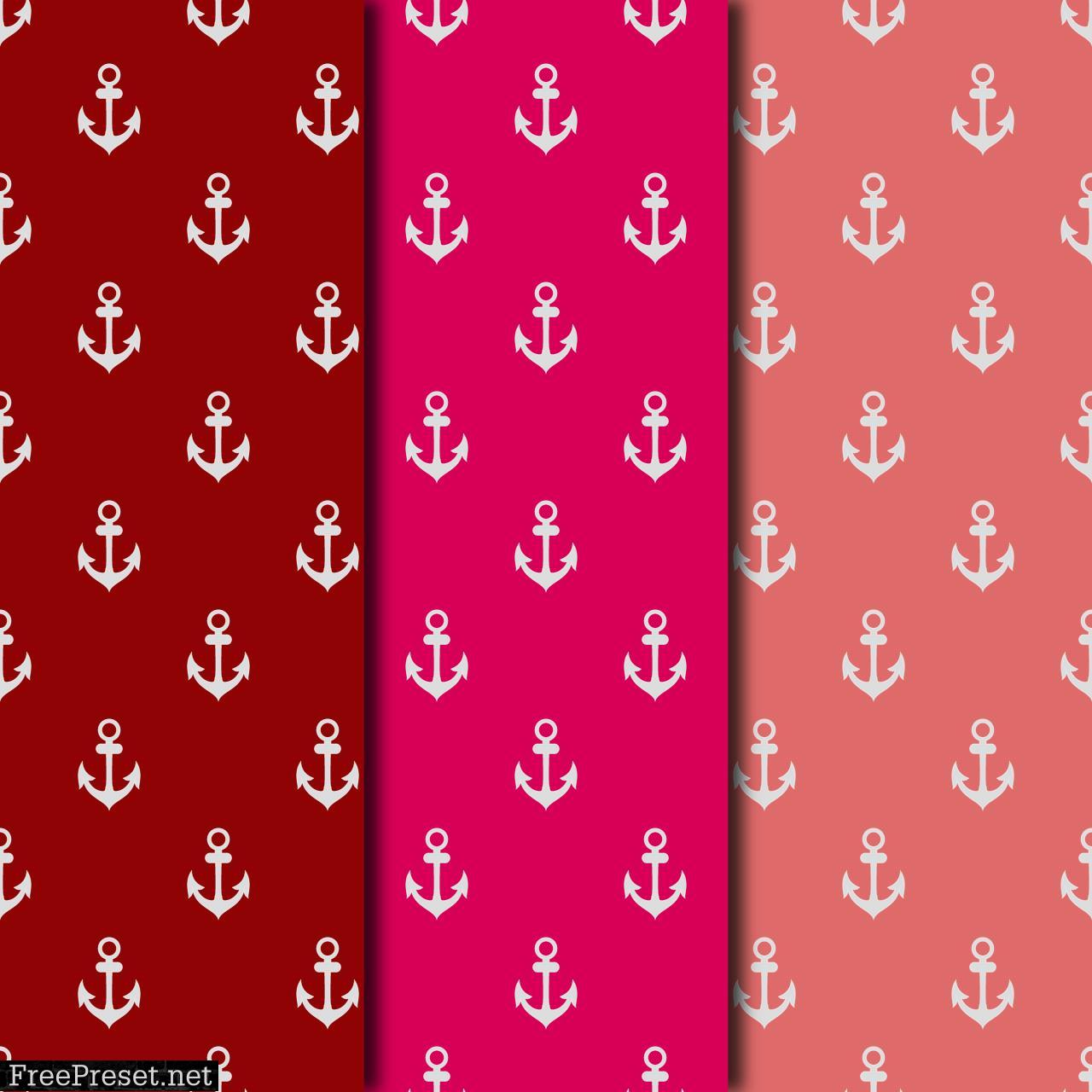 Anchors Aweigh Digital Paper Collection