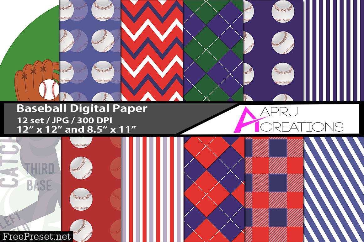 Baseball Digital Papers