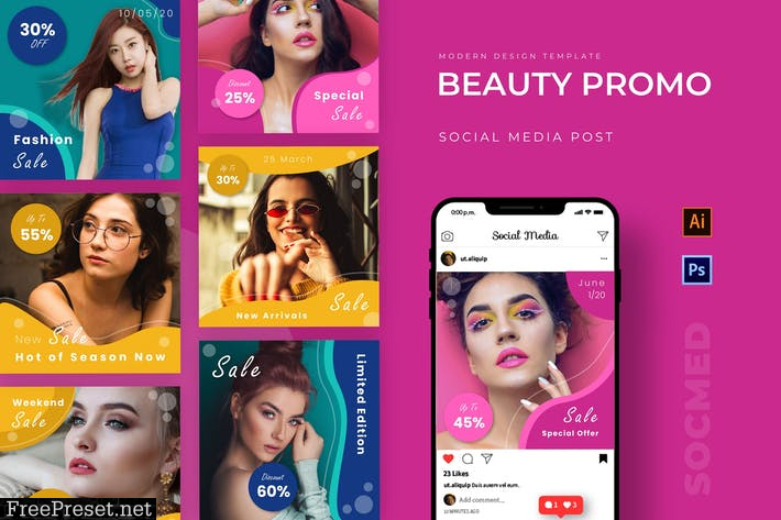 Beauty Promo Instagram Post PGTKVTB