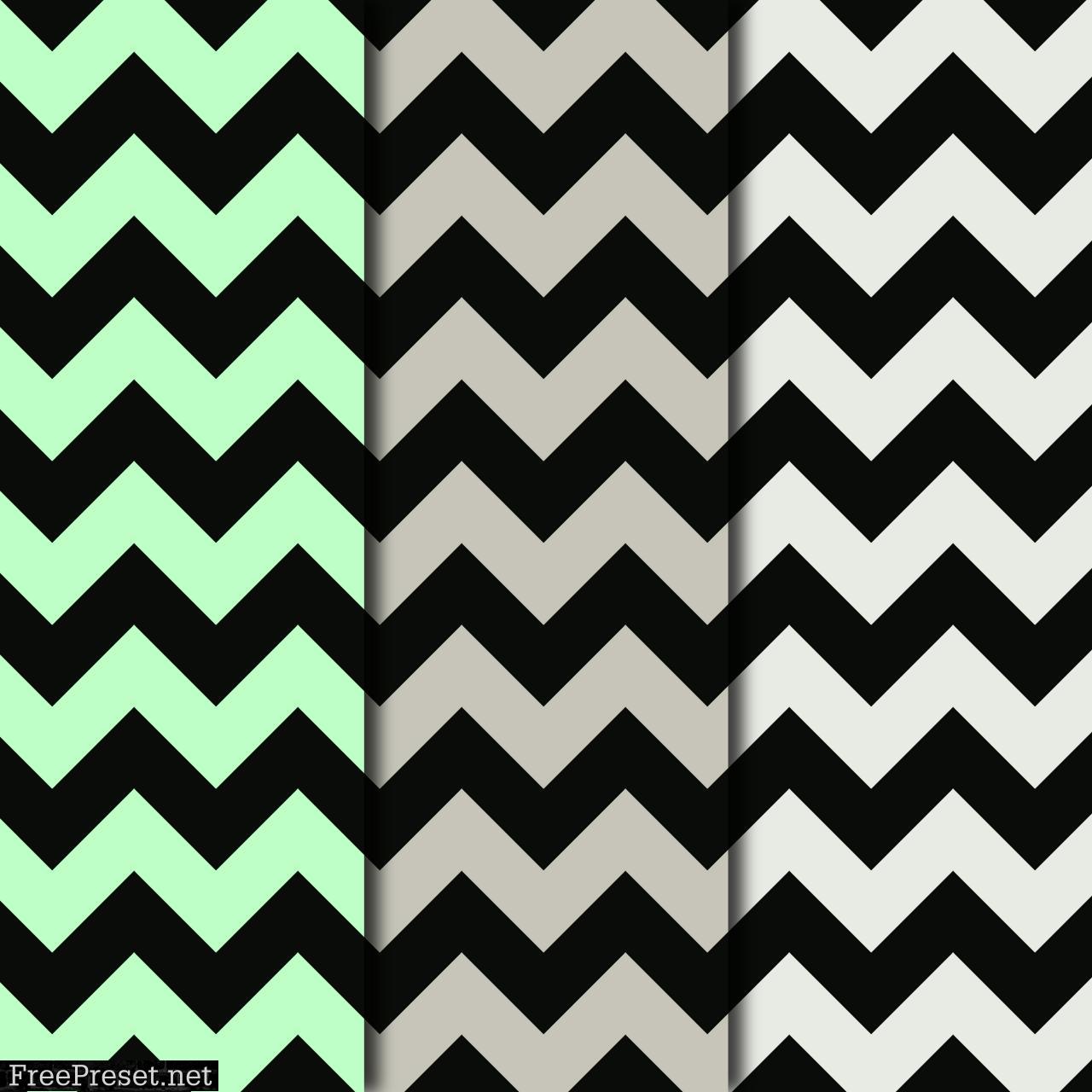 Chevron Pattern Digital Paper Collection