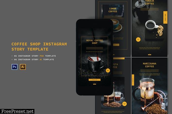 Coffee Shop Instagram Story 6TNSMBA