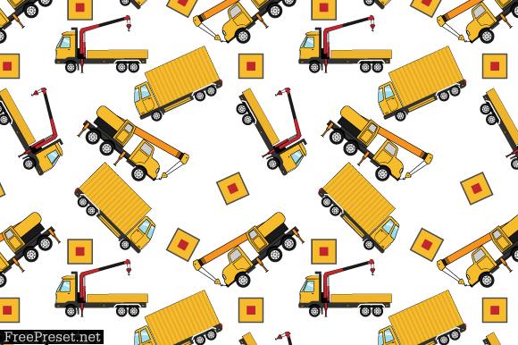 Crane Truck Pattern