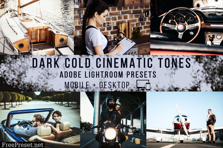 Dark Cold Cinematic Lightroom Presets