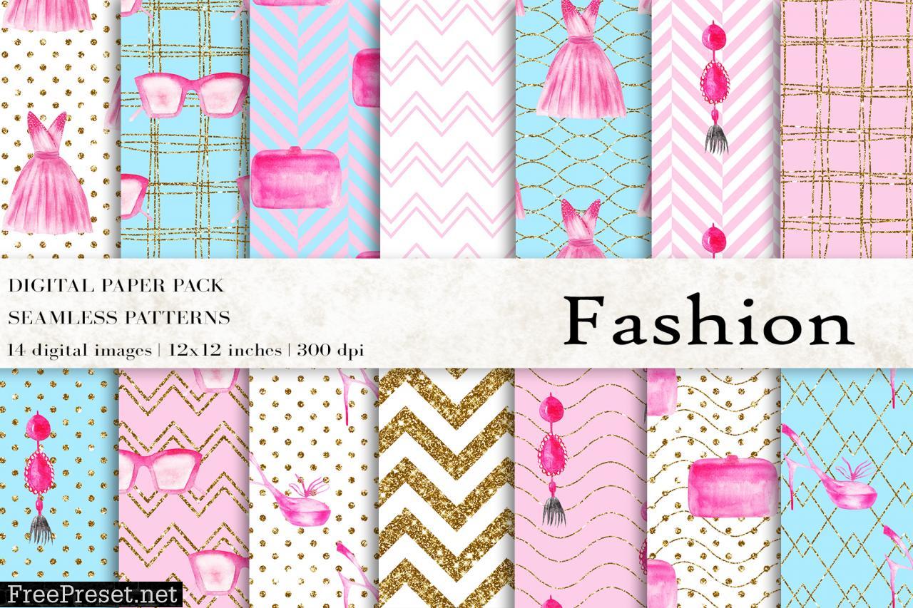 Fashion Digital Papers