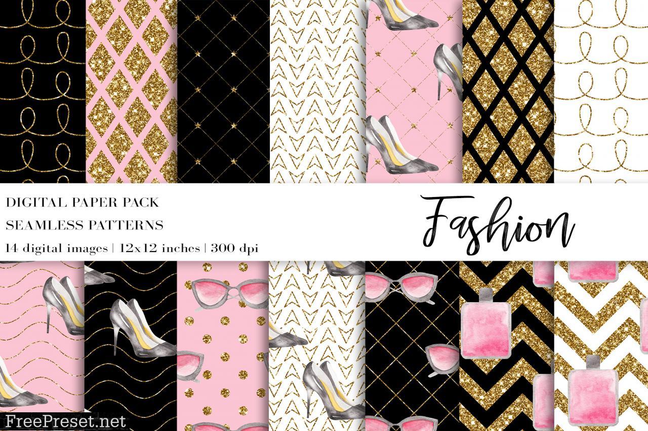 Fashion Digital Papers