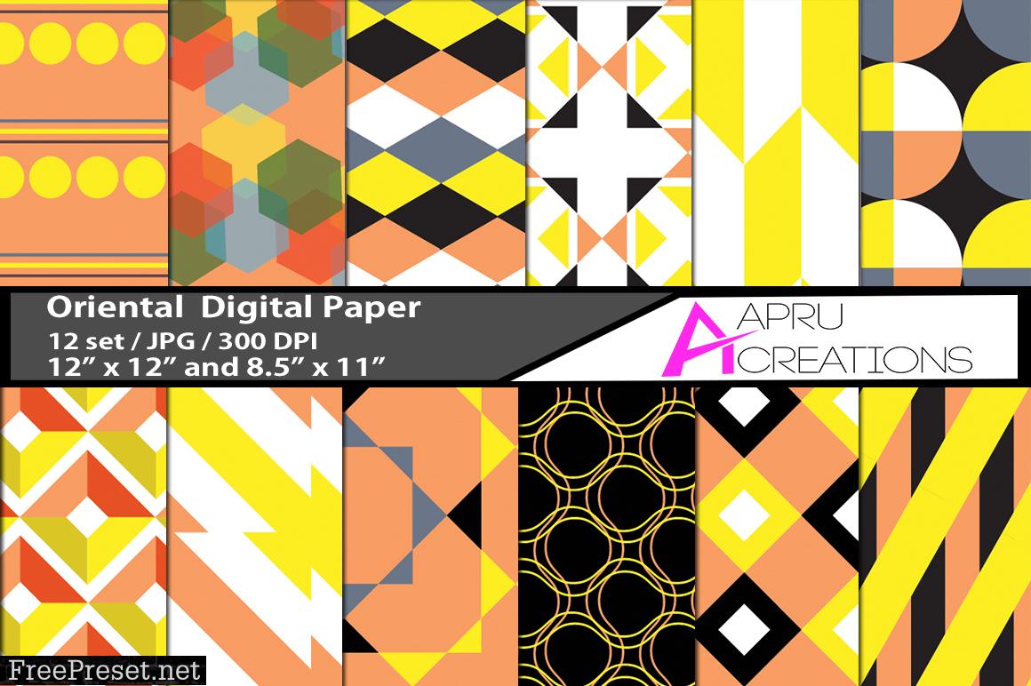 Geometric Digital Papers