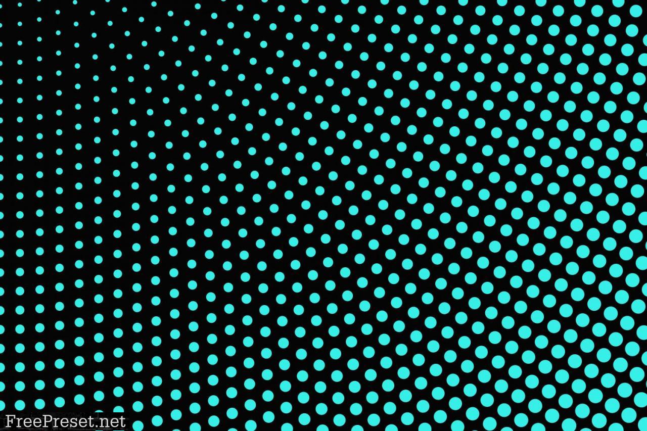 Halftone Dot Pattern