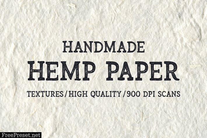 Handmade Hemp Paper Textures MF98WBP