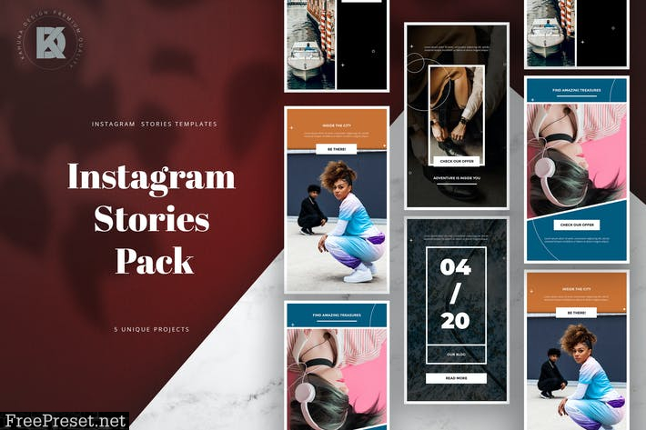 Instagram Stories Pack YVG82PH
