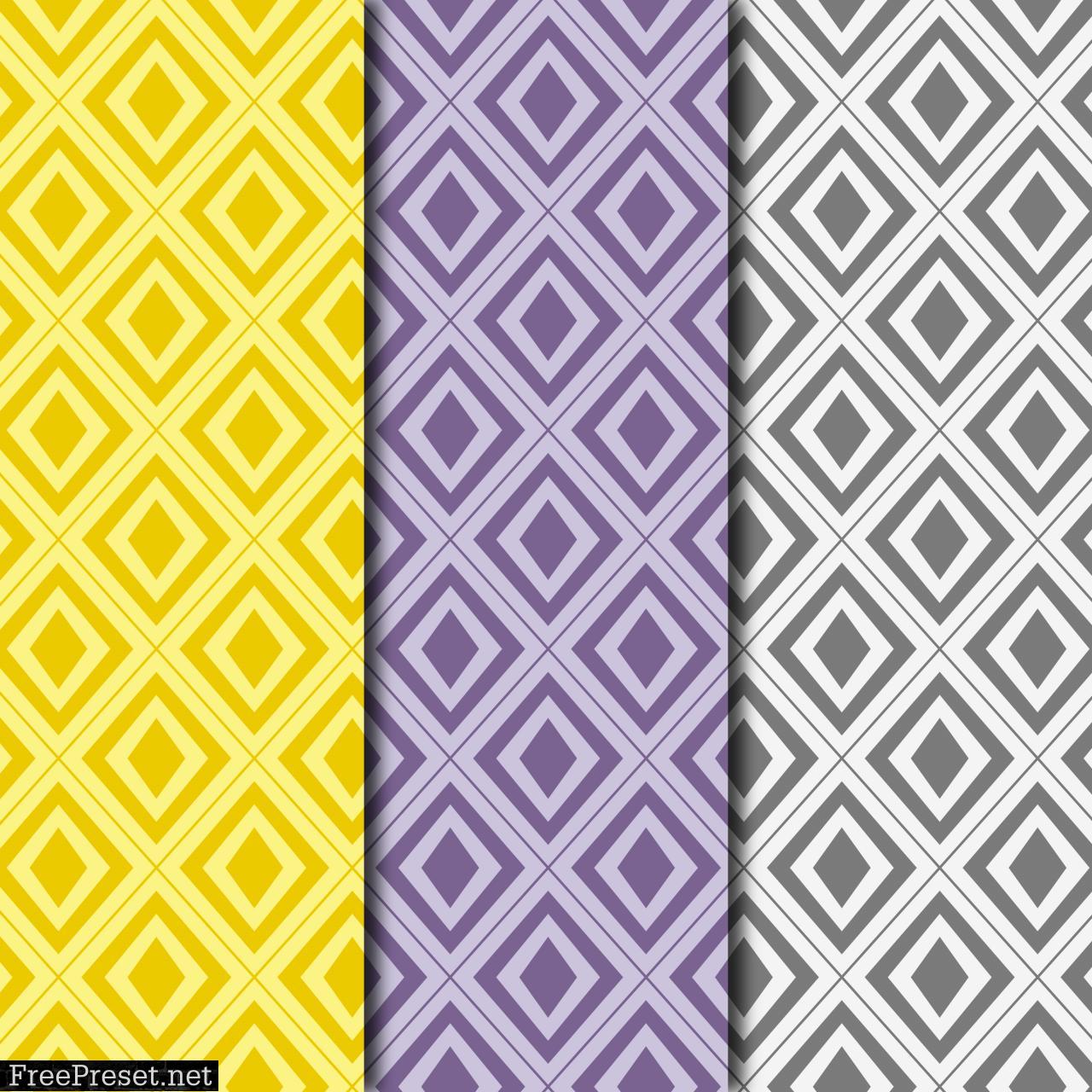 Layered Diamond Pattern Digital Paper Collection