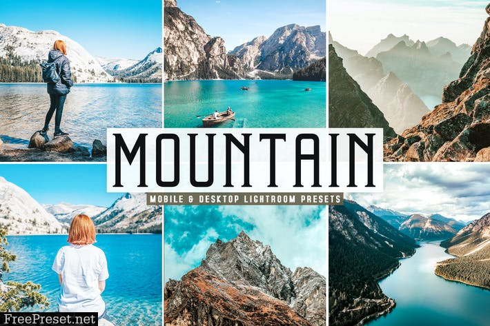 Mountain Mobile & Desktop Lightroom Presets