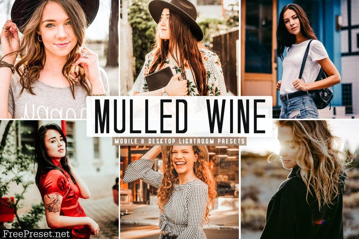 Mulled Wine Mobile & Desktop Lightroom Presets