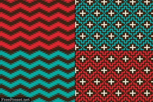 Native American Seamless Patterns