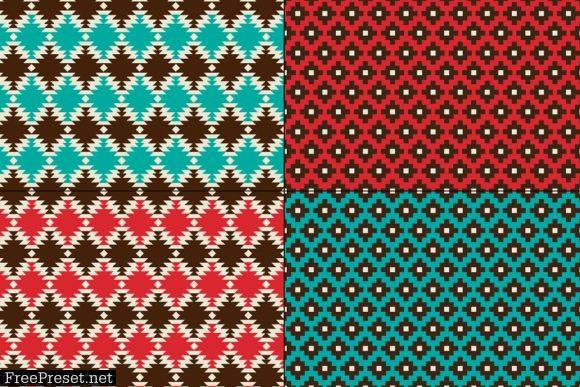 Native American Seamless Patterns