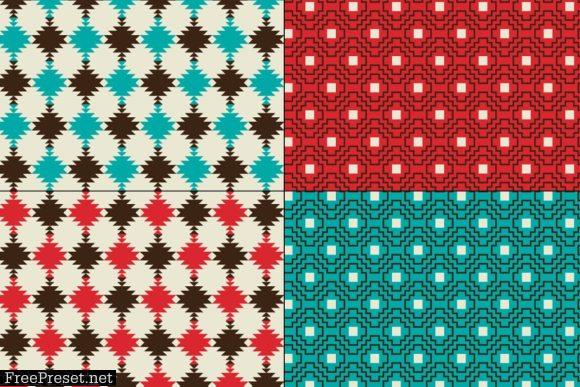 Native American Seamless Patterns