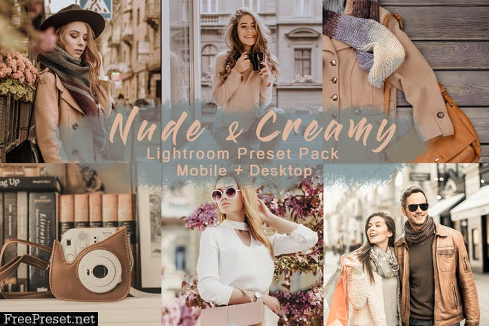 Nude & Creamy | Lightroom Presets Mobile+Desktop