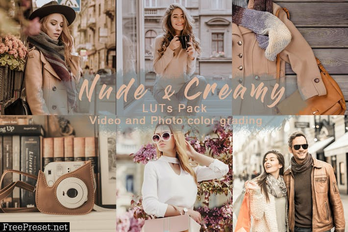 Nude & Creamy | LUTs Pack