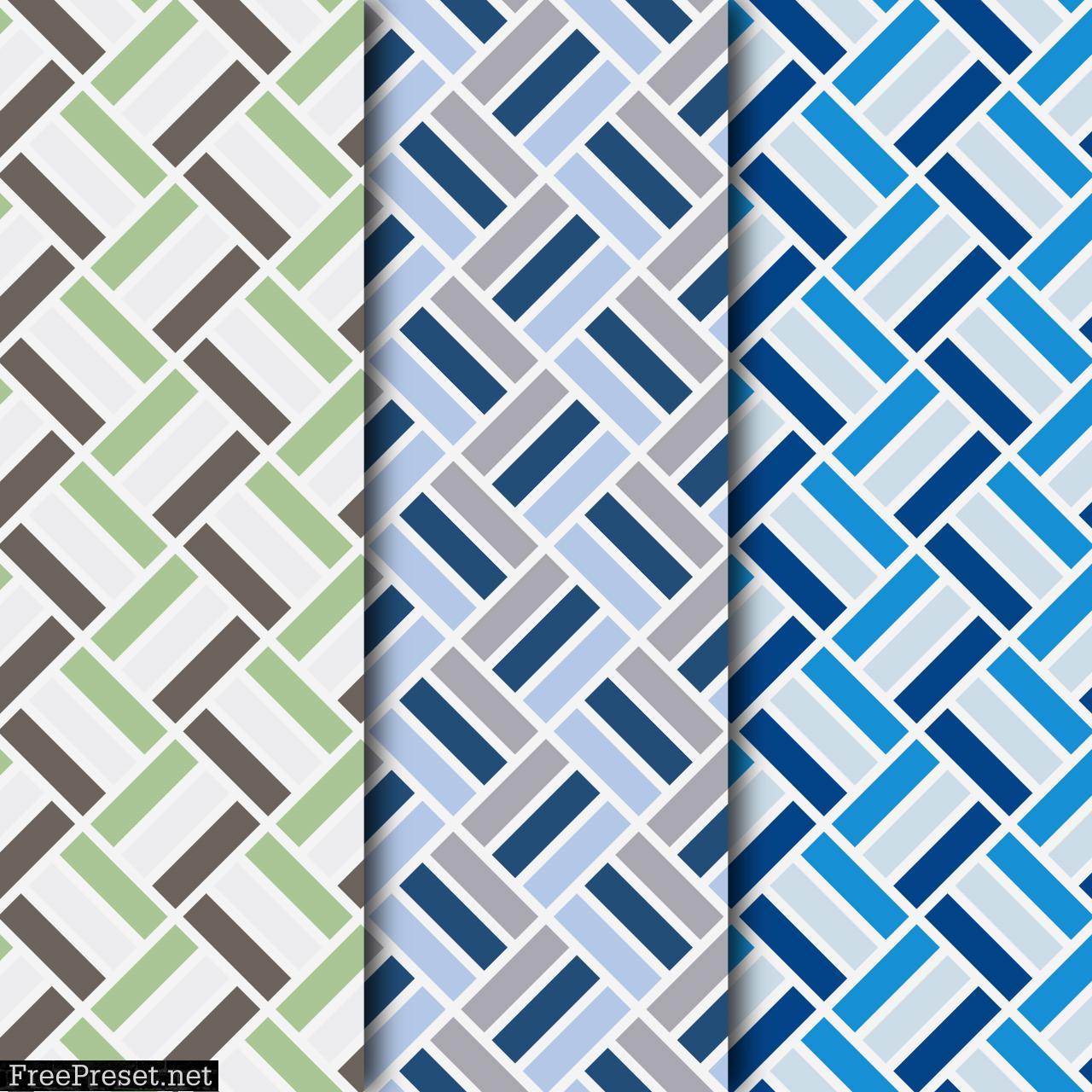 Overlapping Brick Pattern Digital Paper Collection