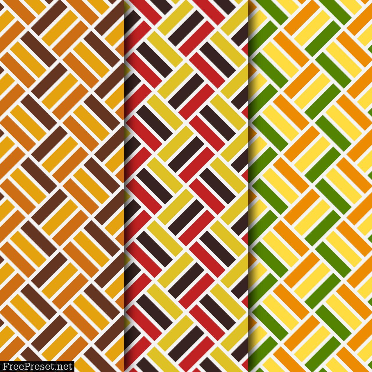 Overlapping Brick Pattern Digital Paper Collection