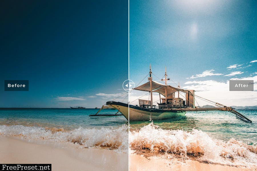 Palawan Mobile & Desktop Lightroom Presets