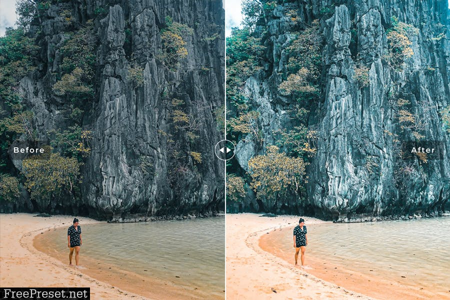 Palawan Mobile & Desktop Lightroom Presets