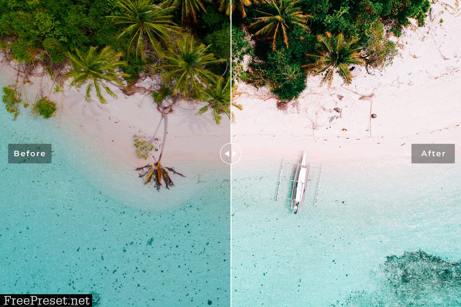 Palawan Mobile & Desktop Lightroom Presets