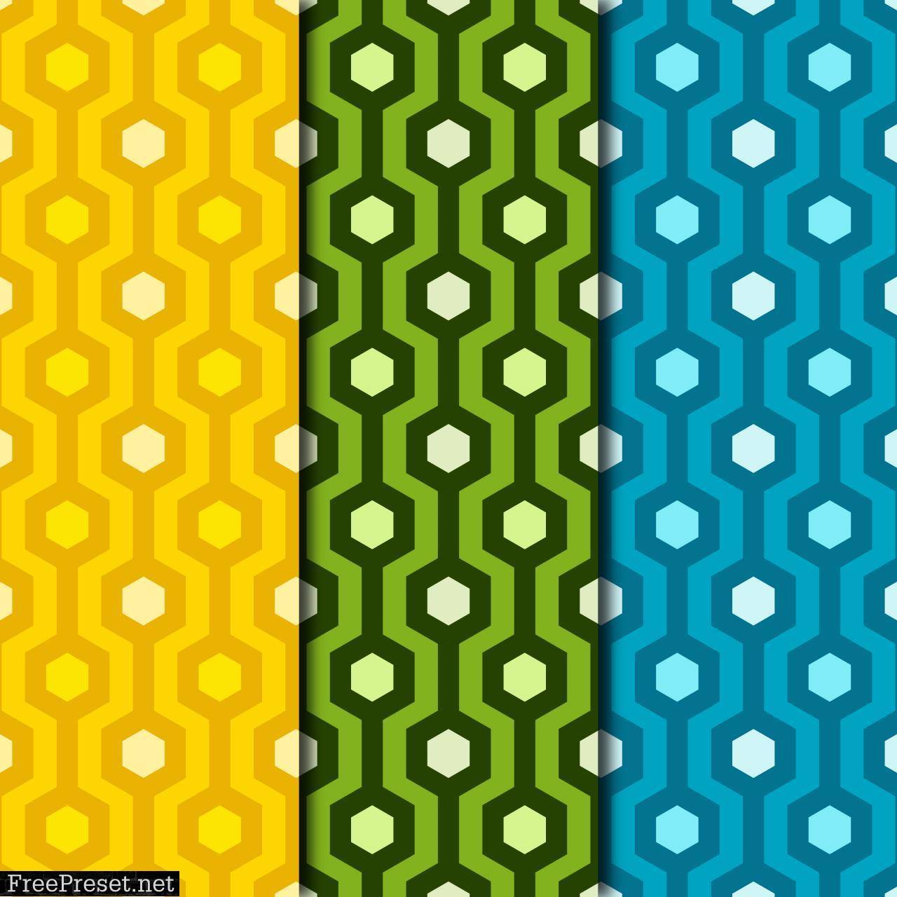 Polygons Polygons Polygons Digital Paper Collection