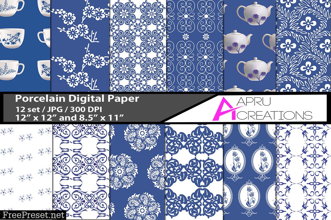 Porcelain Digital Paper