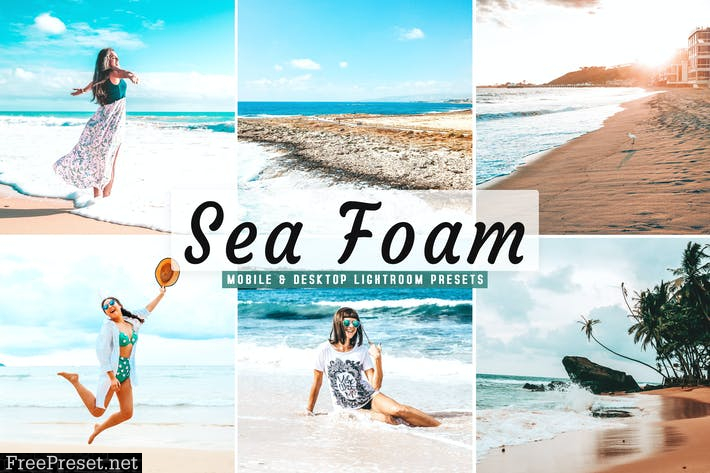 Sea Foam Mobile & Desktop Lightroom Presets