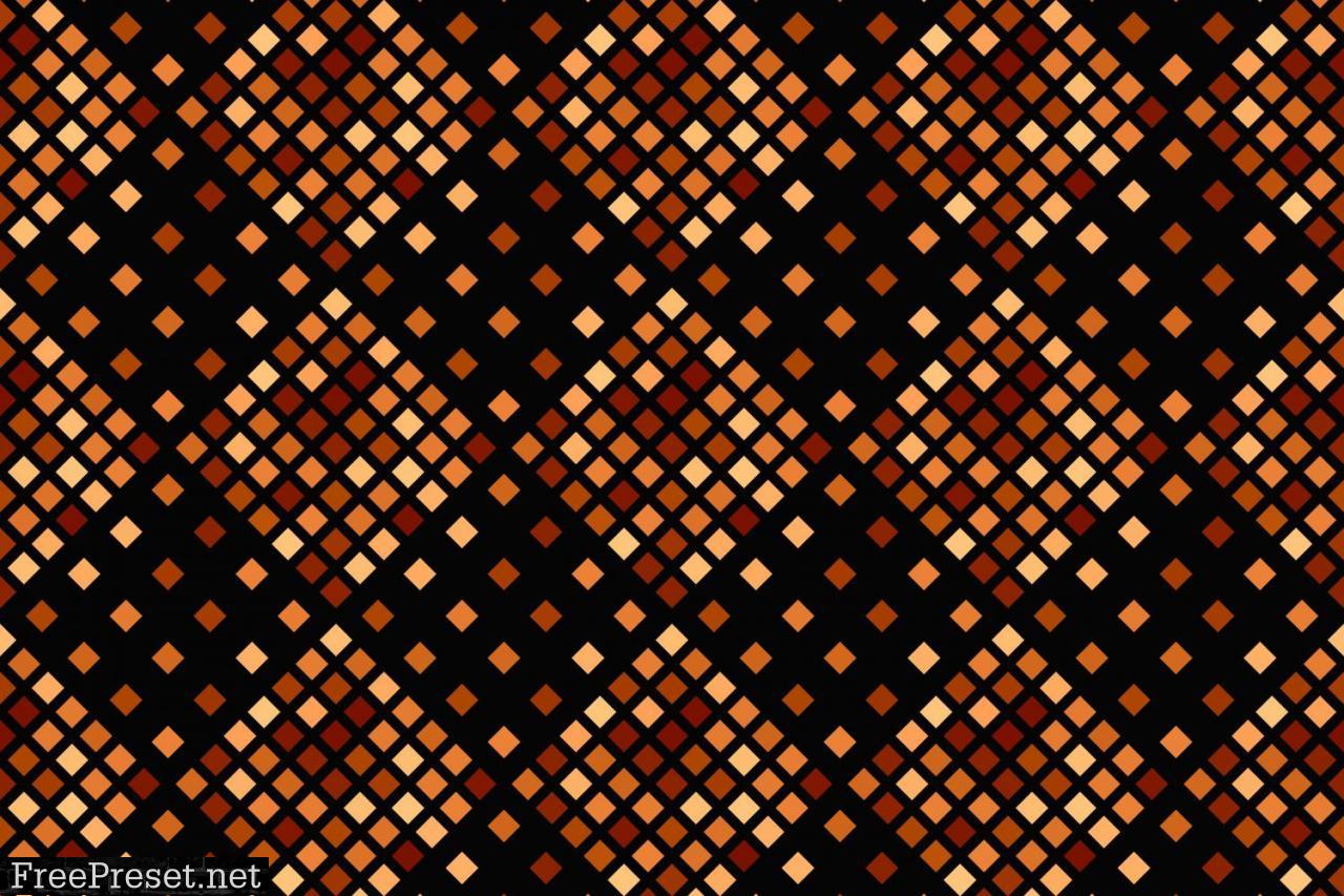 Seamless Brown Square Pattern