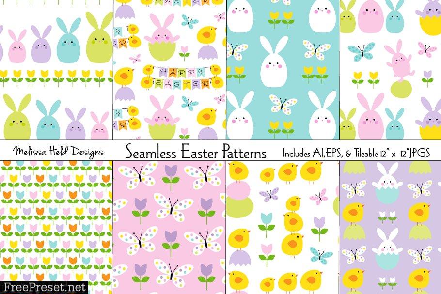 Seamless Easter Patterns