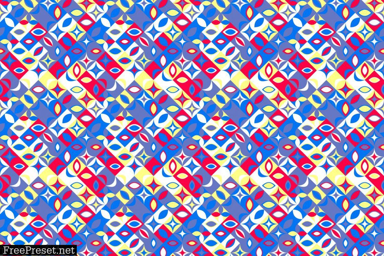 Seamless Mosaic Tile Pattern