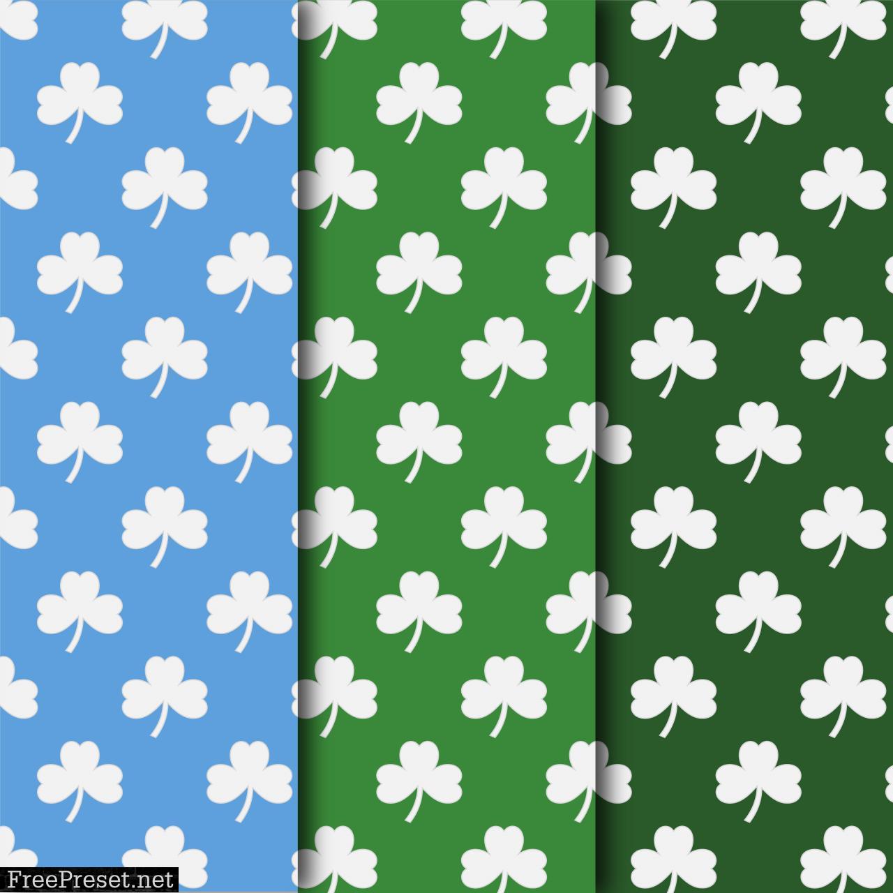 Shamrocks, Shamrocks, Shamrocks! Digital Paper Collection