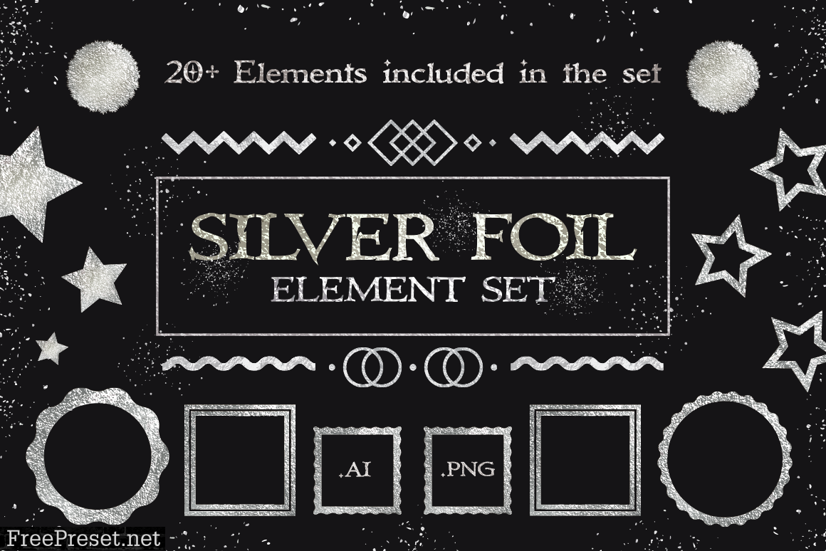 Silver Foil Set