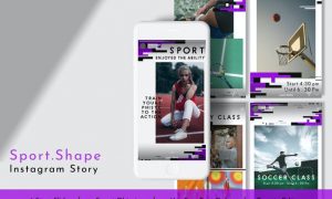 Sport.Shape Social Media Story Vol.10