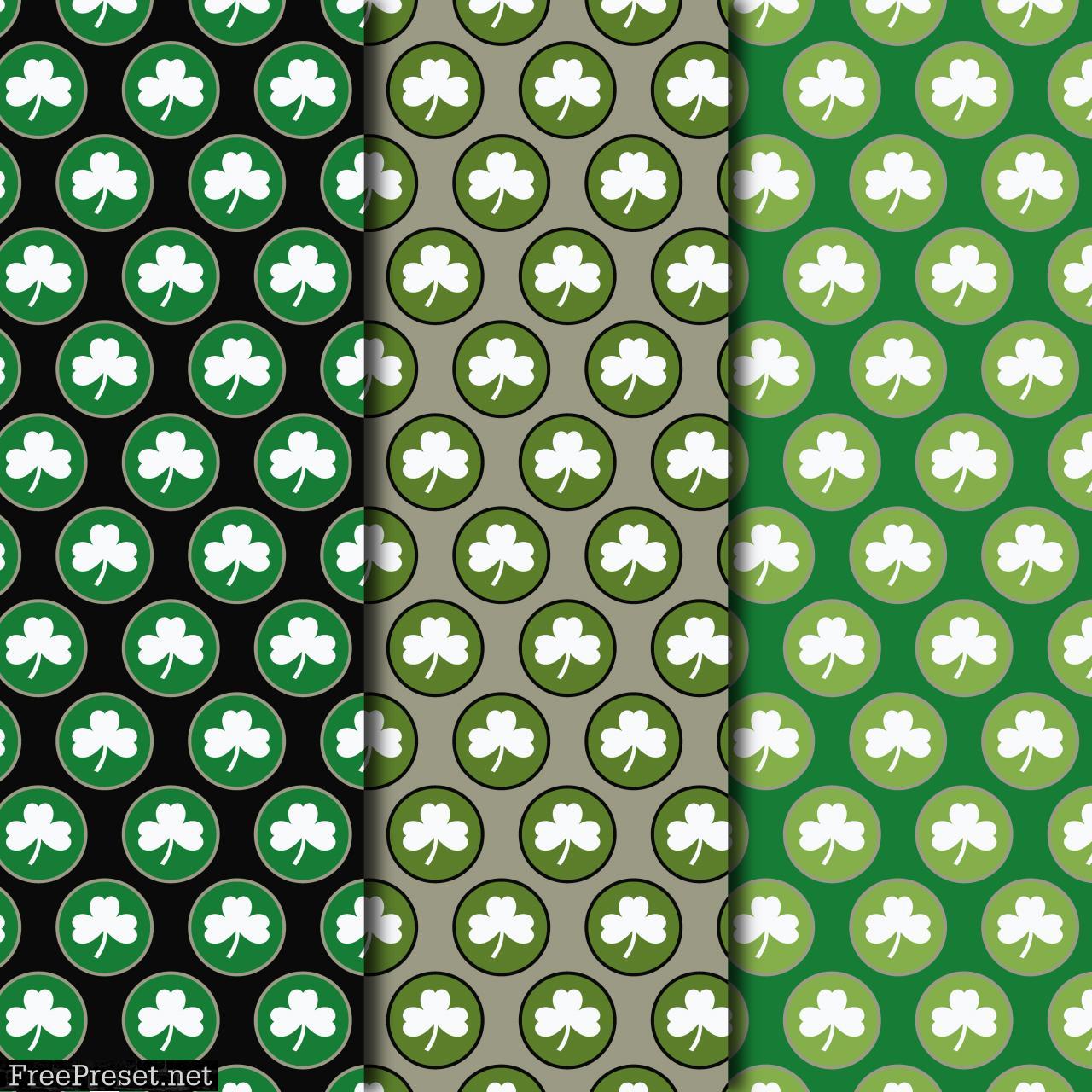 St. Patrick's Day Digital Paper Set