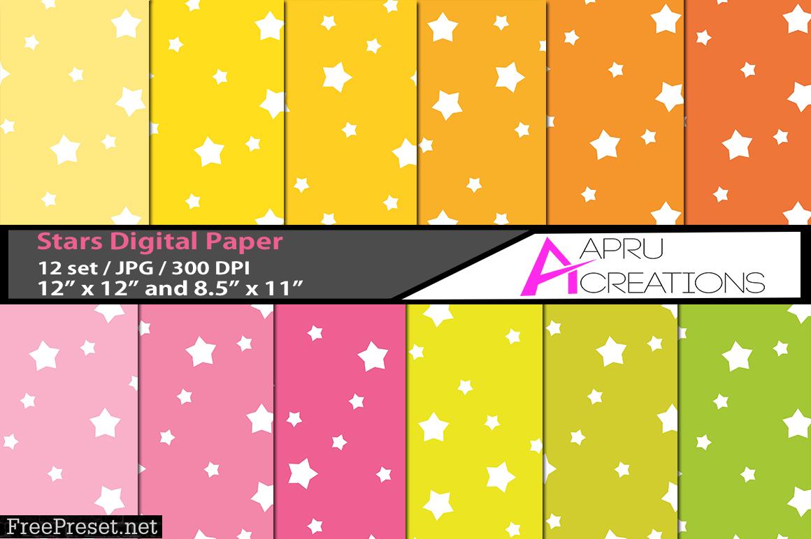 Stars Digital Papers